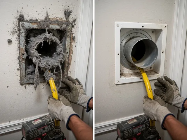 Expert gas dryer vent cleaning by Gastonia Dryer Vent Cleaning in Gastonia